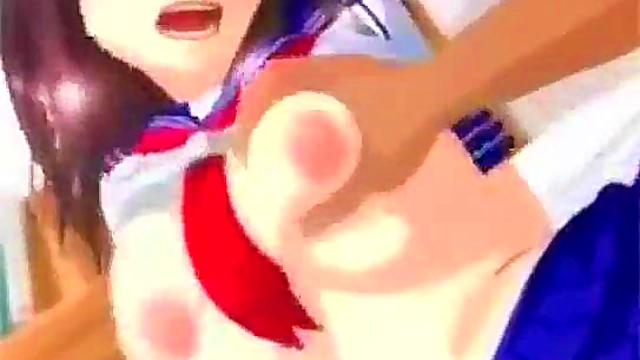 3D Hentai Babe Gets Intense Batsugun Filling In Hot Anime Sex Scene