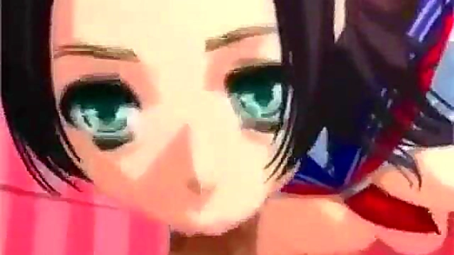 3D Hentai Babe Gets Intense Batsugun Filling In Hot Anime Sex Scene