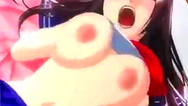 3D Hentai Babe Gets Intense Batsugun Filling In Hot Anime Sex Scene