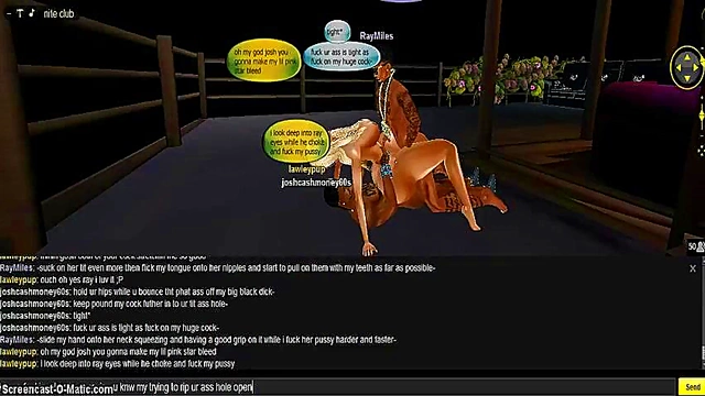 3D Anime Nitee Gets Wild In Game With Intense CMC Session