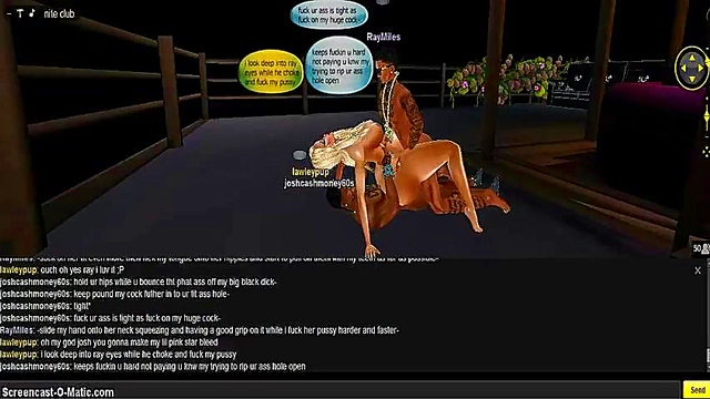 3D Anime Nitee Gets Wild In Game With Intense CMC Session