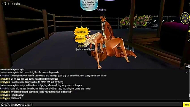 3D Anime Nitee Gets Wild In Game With Intense CMC Session