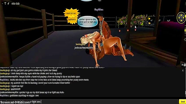 3D Anime Nitee Gets Wild In Game With Intense CMC Session