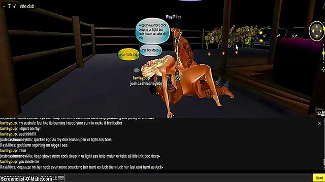 3D Anime Nitee Gets Wild In Game With Intense CMC Session