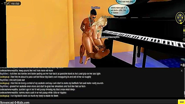 3D Anime Nitee Gets Wild In Game With Intense CMC Session