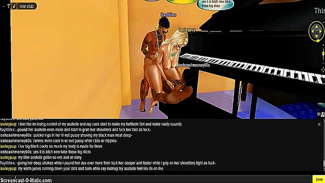 3D Anime Nitee Gets Wild In Game With Intense CMC Session