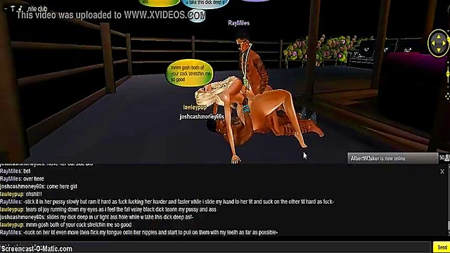 3D Anime Nitee Gets Wild In Game With Intense CMC Session