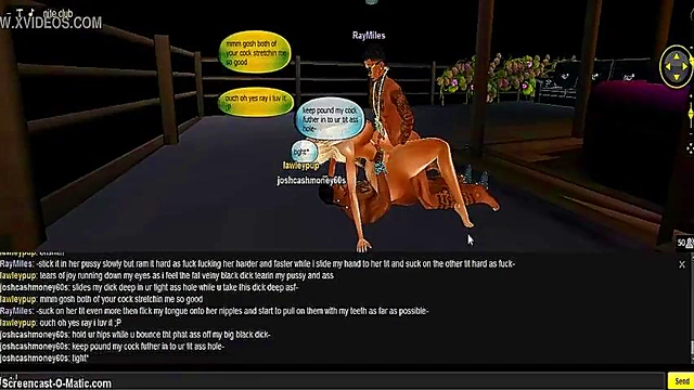 3D Anime Nitee Gets Wild In Game With Intense CMC Session