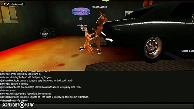 Erin Lacey DMV – 3D Anime Porn Game Adventure With IMVU Seduction