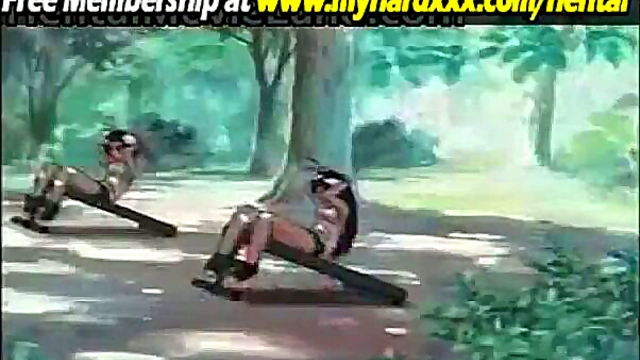 Exciting Anime Toon Couple Engage in Hot Animated Action Part 2