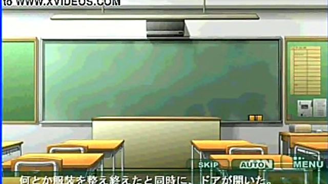 Professor Cherry Seduces Innocent Student In Erotic Hentai Eroge Scene