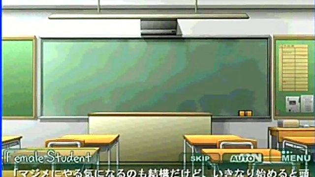 Professor Cherry Seduces Innocent Student In Erotic Hentai Eroge Scene