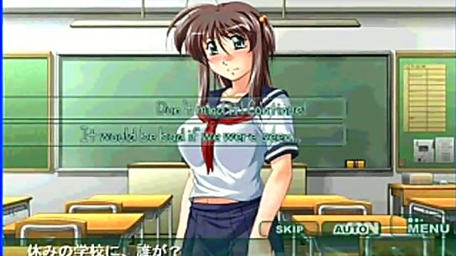 Professor Cherry Seduces Innocent Student In Erotic Hentai Eroge Scene