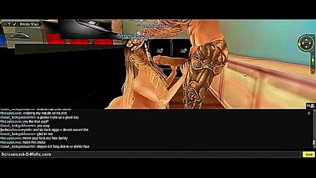 Leyal Gets Gangbanged In 3D Anime Game Adventure