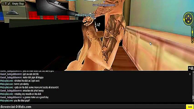 Leyal Gets Gangbanged In 3D Anime Game Adventure