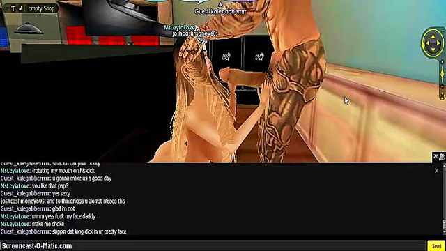 Leyal Gets Gangbanged In 3D Anime Game Adventure