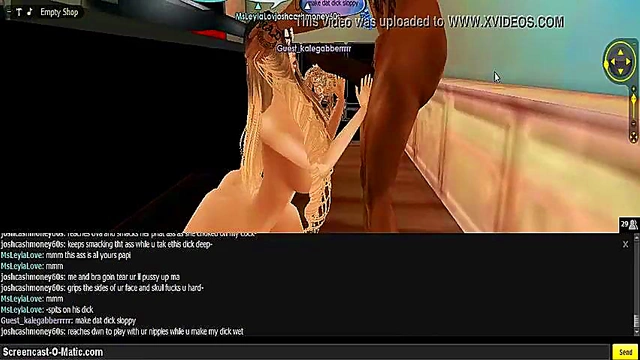 Leyal Gets Gangbanged In 3D Anime Game Adventure