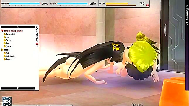 Horny Hentai Maid Serves Up Sexy Action With Her Master