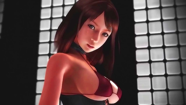 Big-Titted Hentai Babe Seduces With Her Juicy Boobs In MMD 3D Action