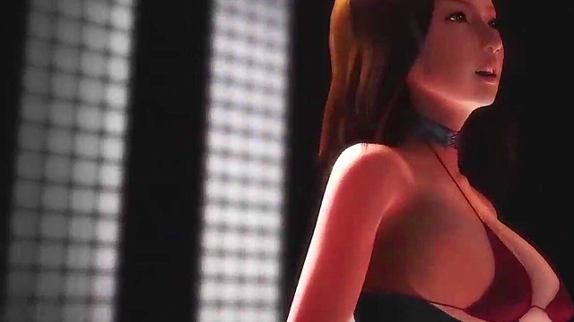 Big-Titted Hentai Babe Seduces With Her Juicy Boobs In MMD 3D Action