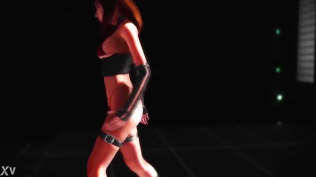 Big-Titted Hentai Babe Seduces With Her Juicy Boobs In MMD 3D Action