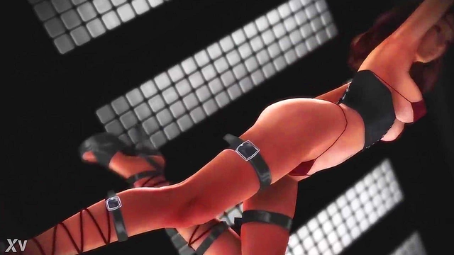 Big-Titted Hentai Babe Seduces With Her Juicy Boobs In MMD 3D Action