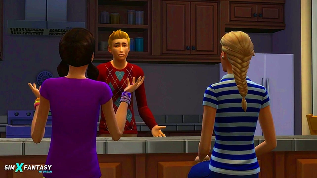 Liberty Lee Rides Cock in Passionate Cowgirl Scene from The Sims 4