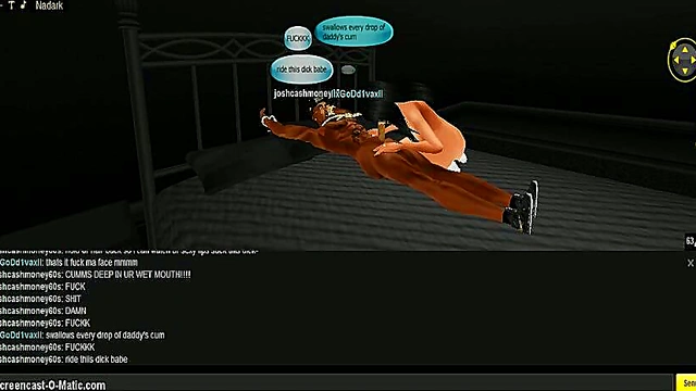 Diva Seduces in Dark Bedroom – 3D Hentai Game Porn Adventure