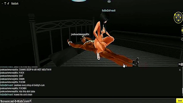 Diva Seduces in Dark Bedroom – 3D Hentai Game Porn Adventure