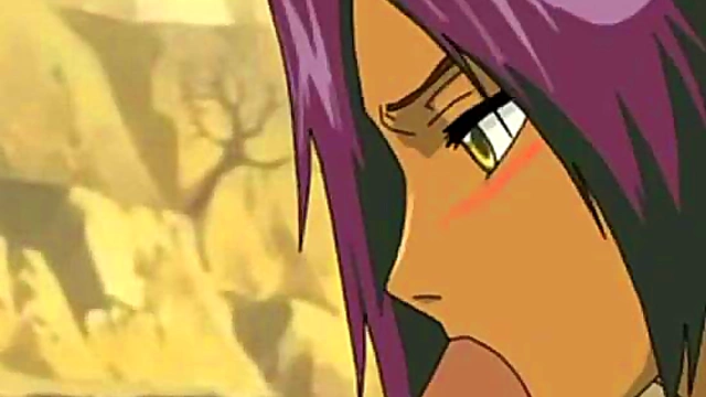Ichigo & Yoruichi's Steamy Anime Adventure in Bleach Paradise Parody