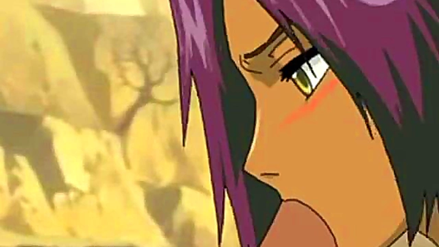 Ichigo & Yoruichi's Steamy Anime Adventure in Bleach Paradise Parody