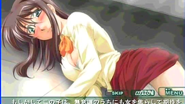 Amorous Professor Cherry Seduces Innocent Student In Eroge Hentai