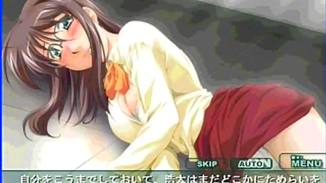 Amorous Professor Cherry Seduces Innocent Student In Eroge Hentai