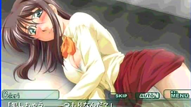 Amorous Professor Cherry Seduces Innocent Student In Eroge Hentai
