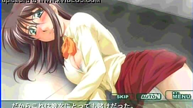 Amorous Professor Cherry Seduces Innocent Student In Eroge Hentai