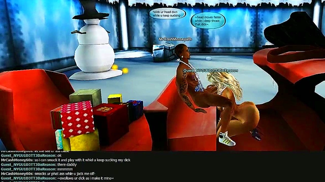 3D Cartoon Anime Chick Gets Fucked In Hot IMVU Game Session