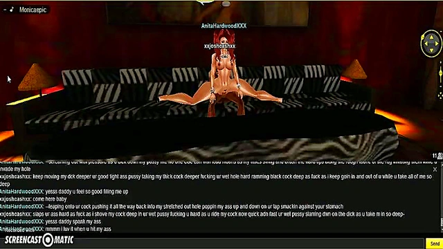 Anita's Bedroom Seduction – 3D Anime Game Porn Fantasy Comes Alive
