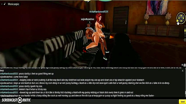 Anita's Bedroom Seduction – 3D Anime Game Porn Fantasy Comes Alive