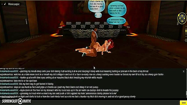 Anita's Bedroom Seduction – 3D Anime Game Porn Fantasy Comes Alive