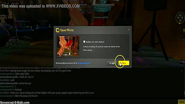 3D Anime Babe Gets Wild in IMVU Game for Hot Gangbang Action