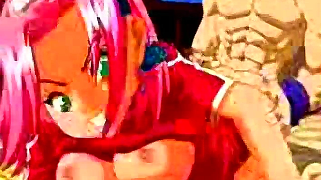 Free XXX Hentai Porn Videos – Naruto & Dragon Ball Girls Get Wild Animación Action