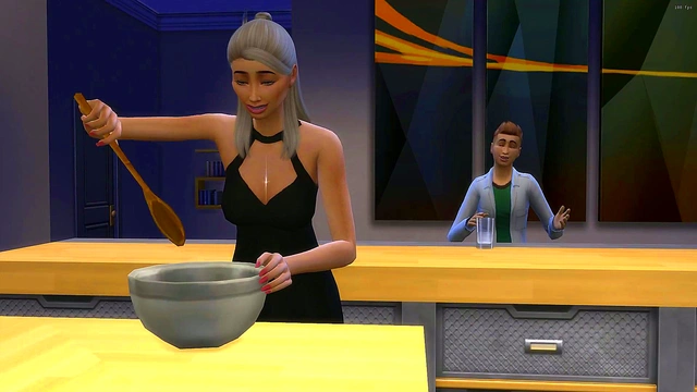 Stepson Impregnates Stepmother On New Year's Eve In steamy Anime Hentai Scene