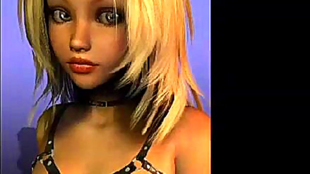 Sexy 3D Anime Stripper Dances Seductively in Panties for Your Pleasure