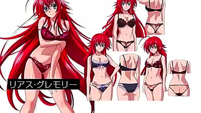 Horny Anime Girls From DxD Get naughty In Ecchi Scenes