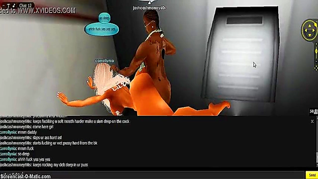 3D Hentai Game Animation – Caroll's Sexy IMVU Porn Adventure