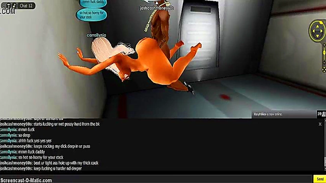 3D Hentai Game Animation – Caroll's Sexy IMVU Porn Adventure