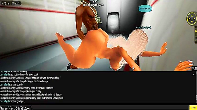 3D Hentai Game Animation – Caroll's Sexy IMVU Porn Adventure