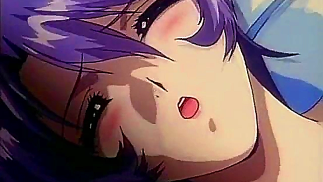 Lilac-Haired Hentai Babe Gets Fucked Hard In Anime Adventure