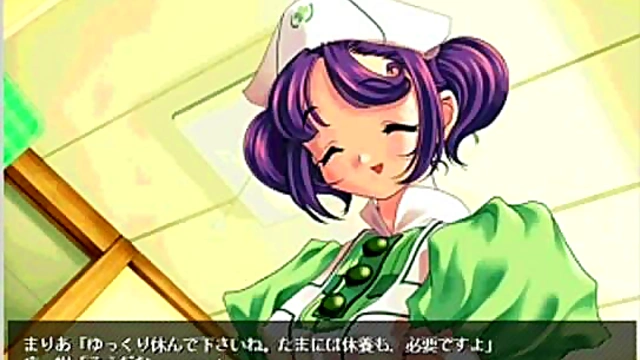 Horny Private Nurse Gives Intense Hentai Blowjob With Eroge Glamour