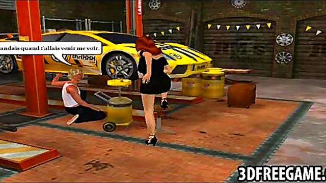 Two Hot Blonde Sluts Play Sexy Game With Big Tits Action